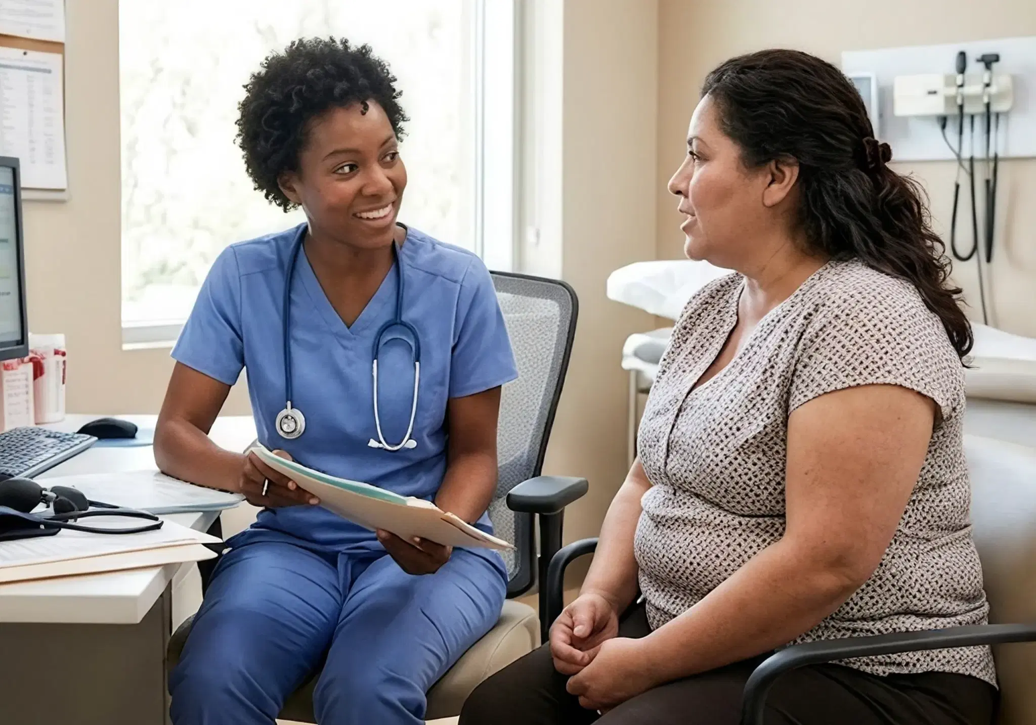 Healthcare professional consultation